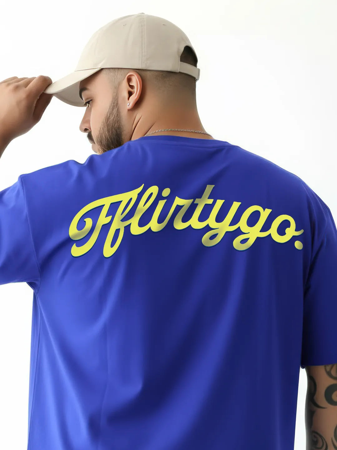 Busy Fflirtygo Mens Oversized T-Shirt