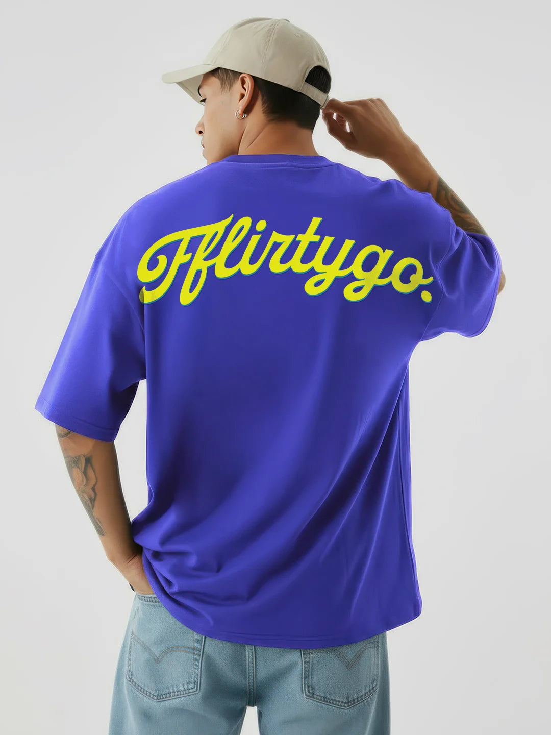 Busy Fflirtygo Mens Oversized T-Shirt
