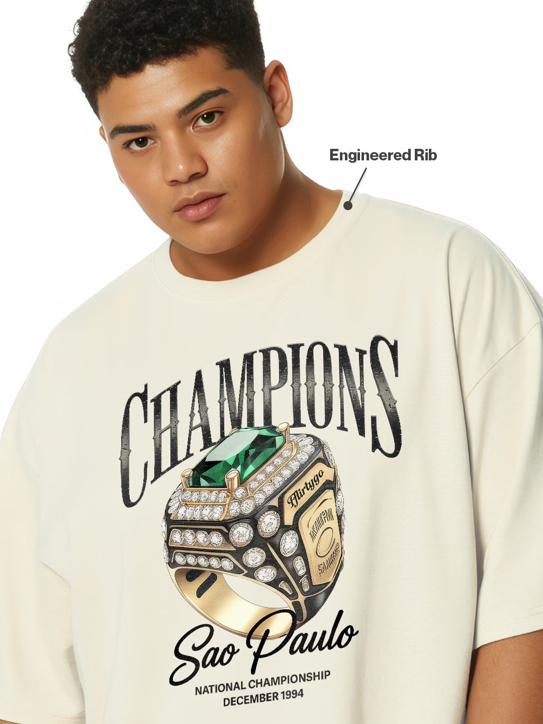 Champions Sao Paulo Men's Oversized T-Shirt