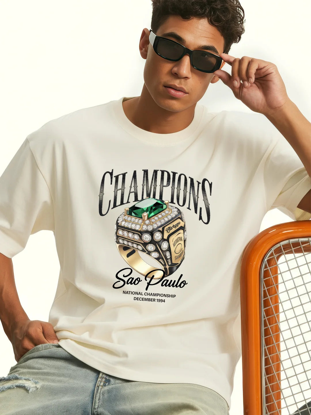Champions Sao Paulo Mens Oversized T-Shirt