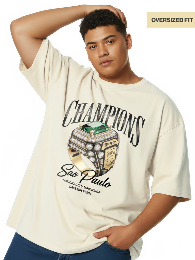 Champions Sao Paulo Men's Oversized T-Shirt