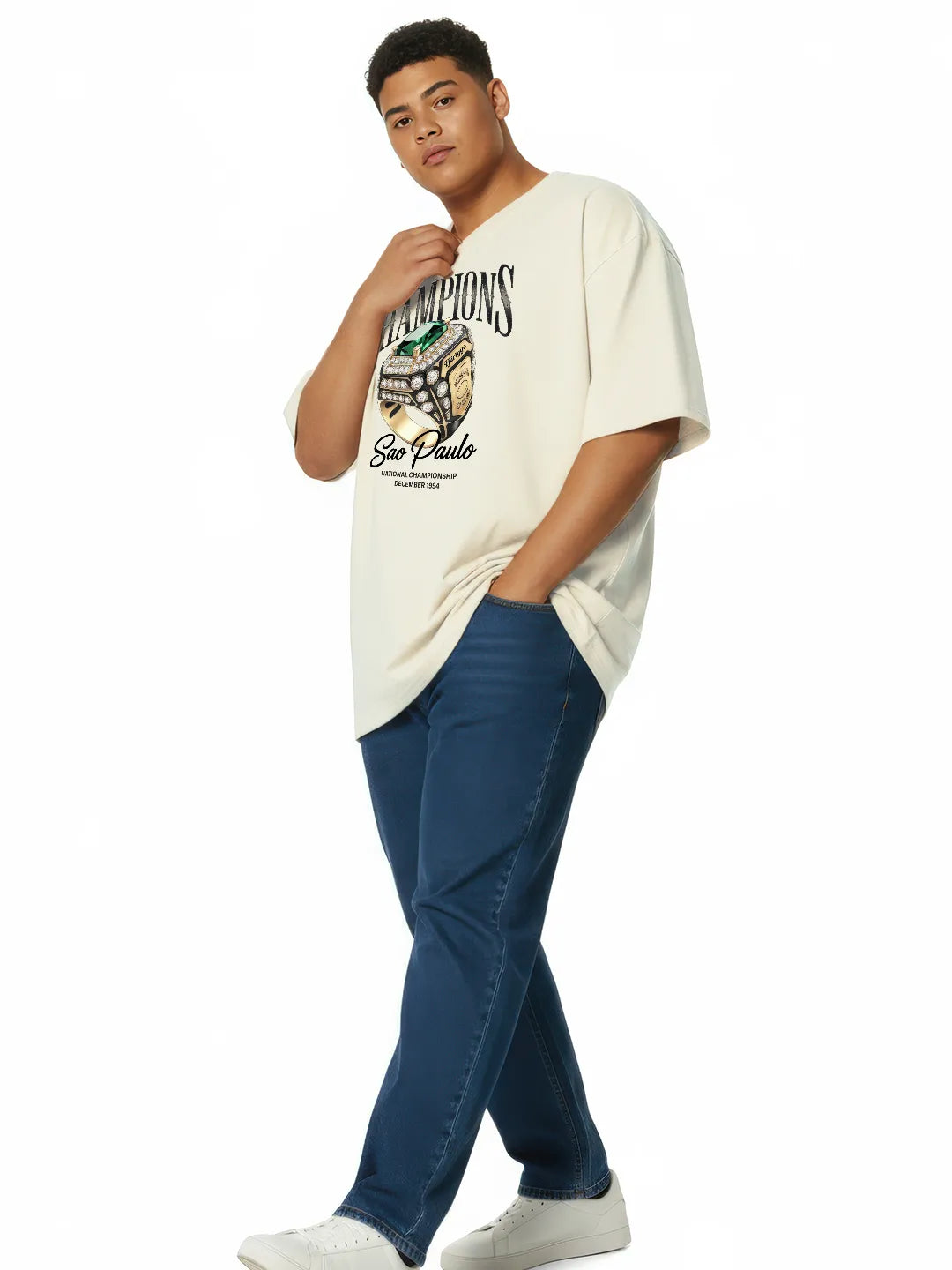 Champions Sao Paulo Mens Oversized T-Shirt