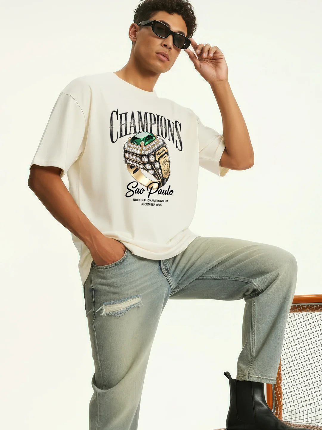Champions Sao Paulo Mens Oversized T-Shirt
