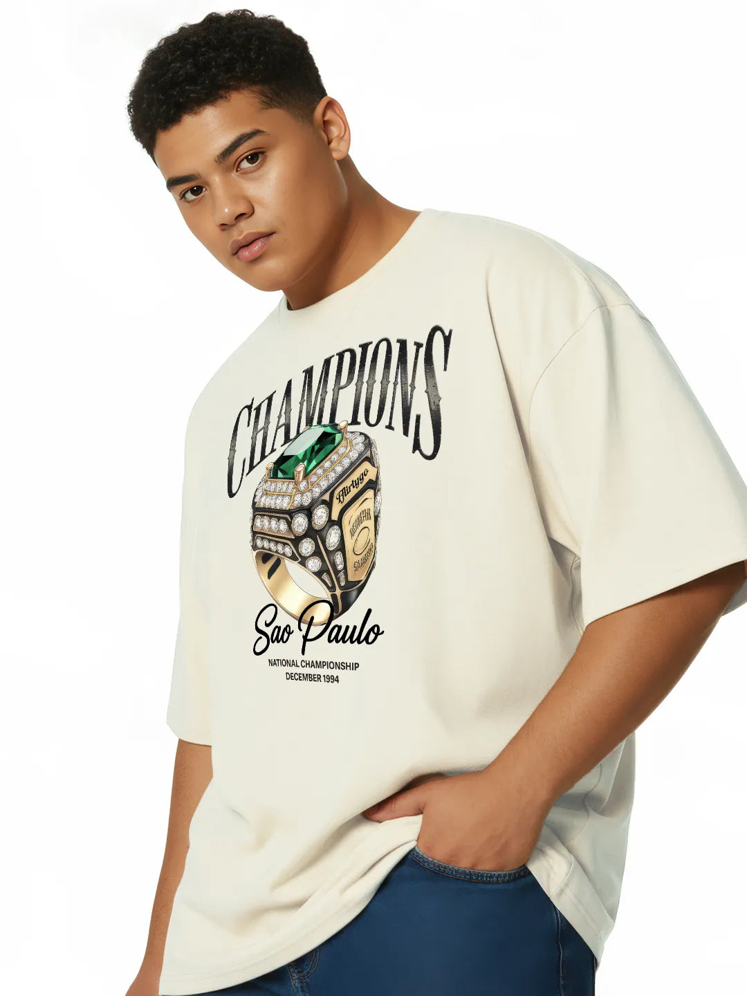 Champions Sao Paulo Mens Oversized T-Shirt