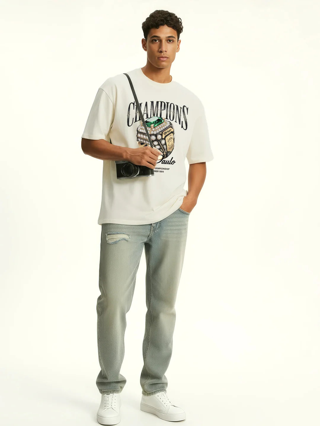 Champions Sao Paulo Mens Oversized T-Shirt