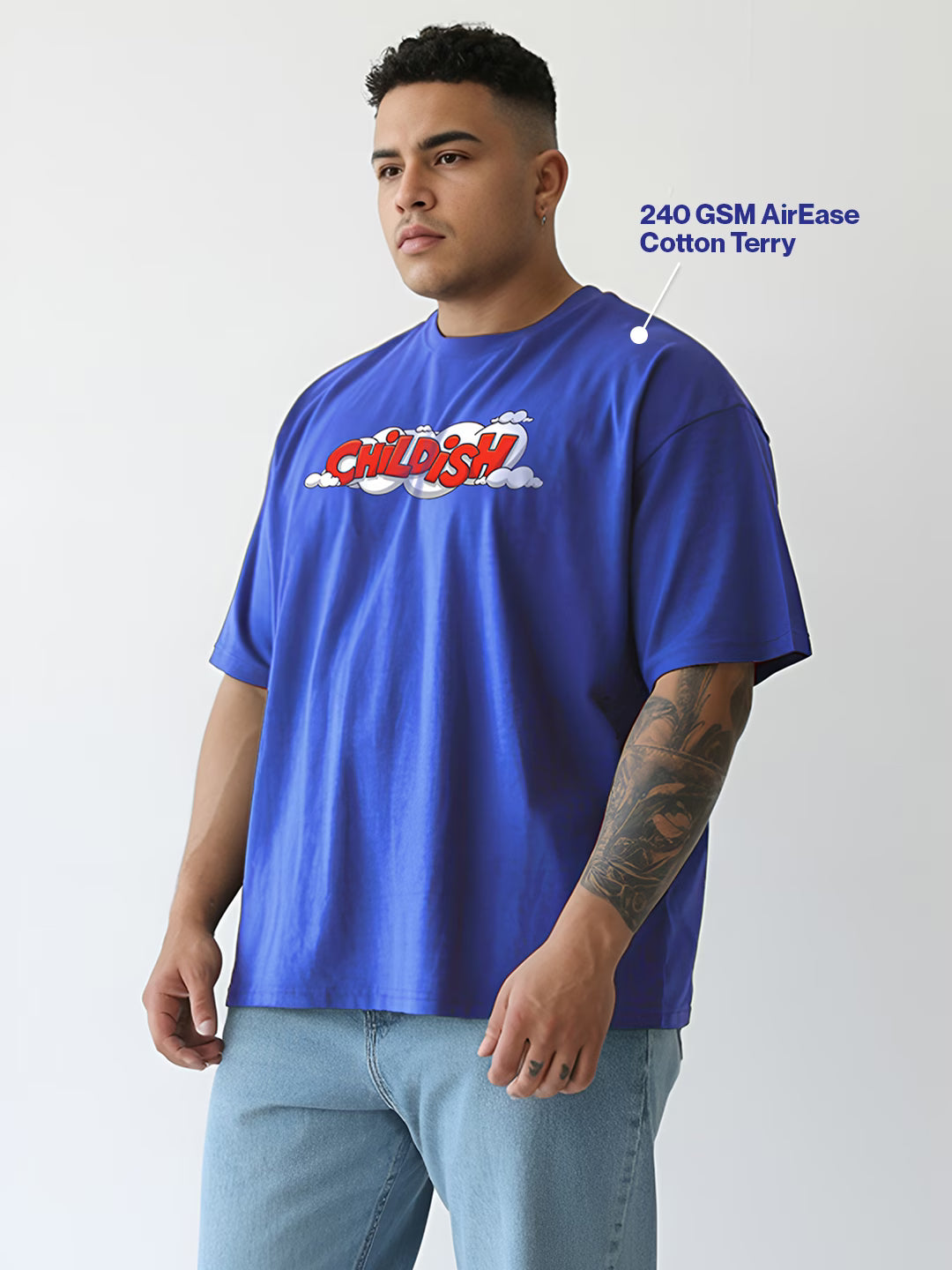 Childish Men's Oversized T-Shirt