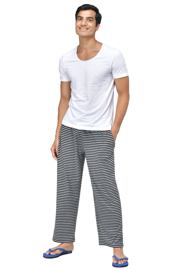 Black and Grey Check Pyjama