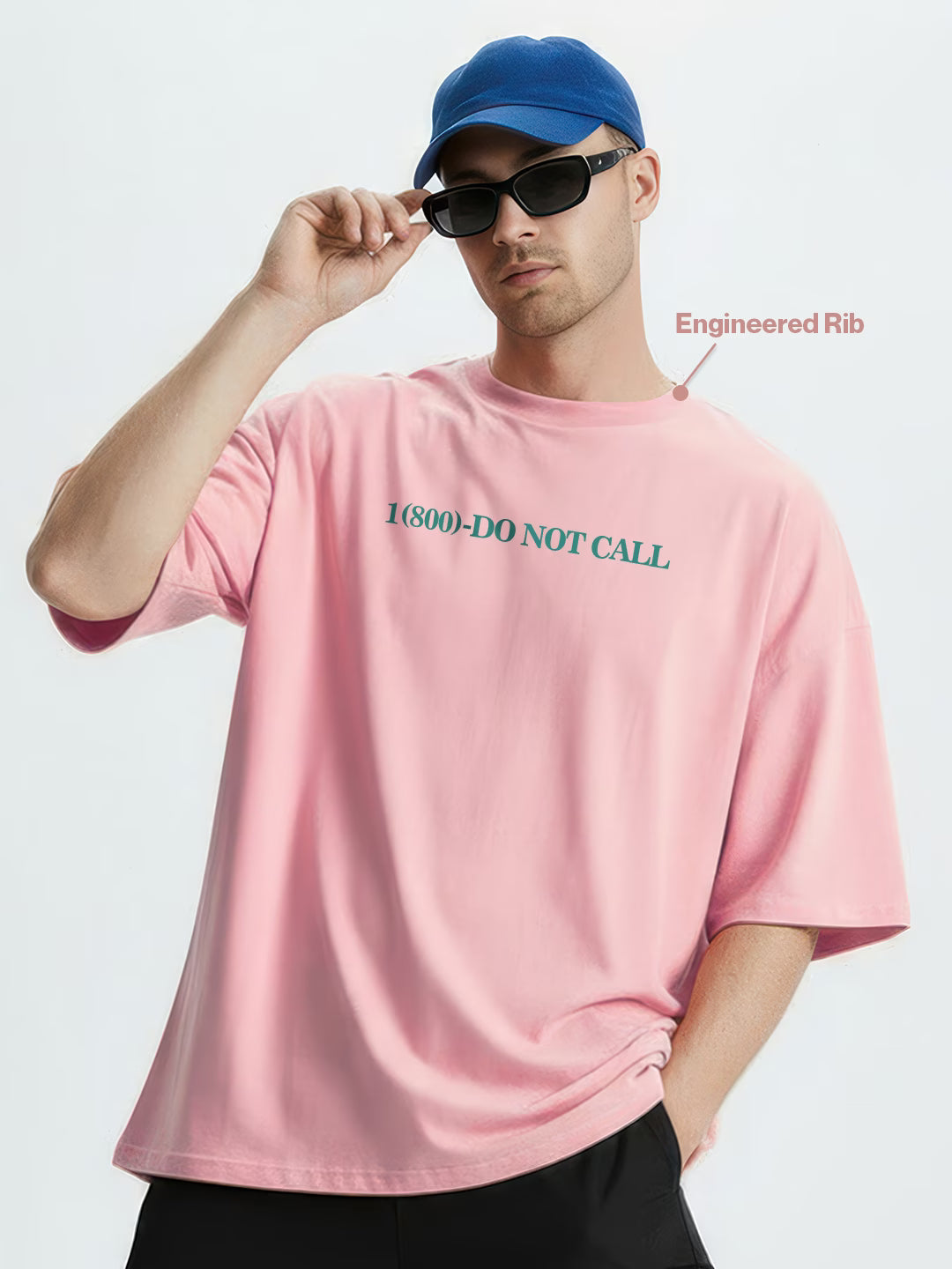 Delete My Number I'm Famous Now Men's Oversized T-Shirt
