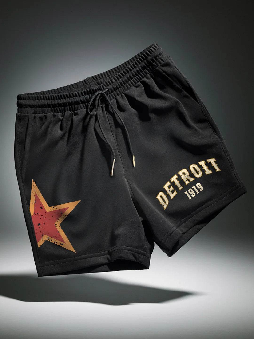 Detroit Cotton Mens Shorts