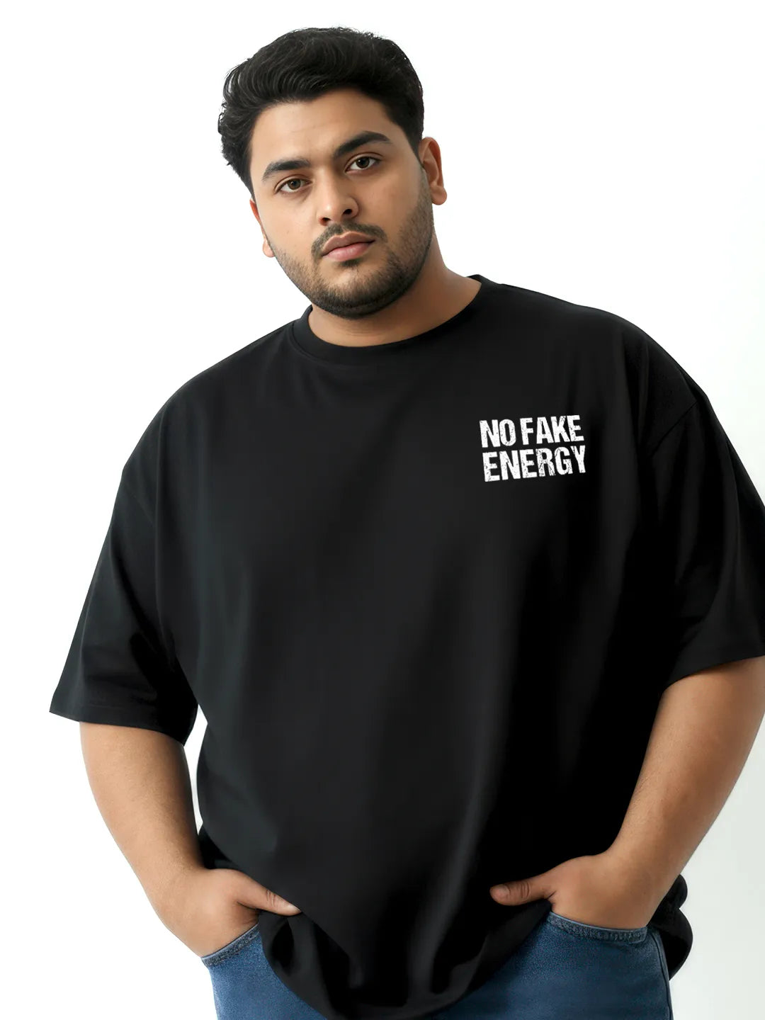 Don't Go Broke Trying To Look Rich Mens Oversized T-Shirt