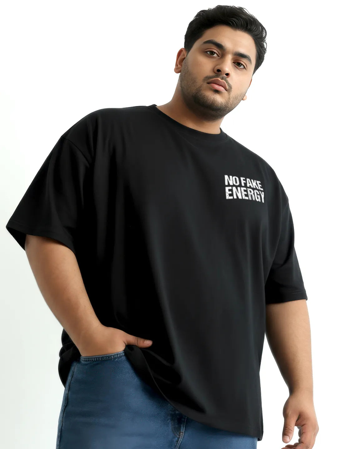 Don't Go Broke Trying To Look Rich Mens Oversized T-Shirt