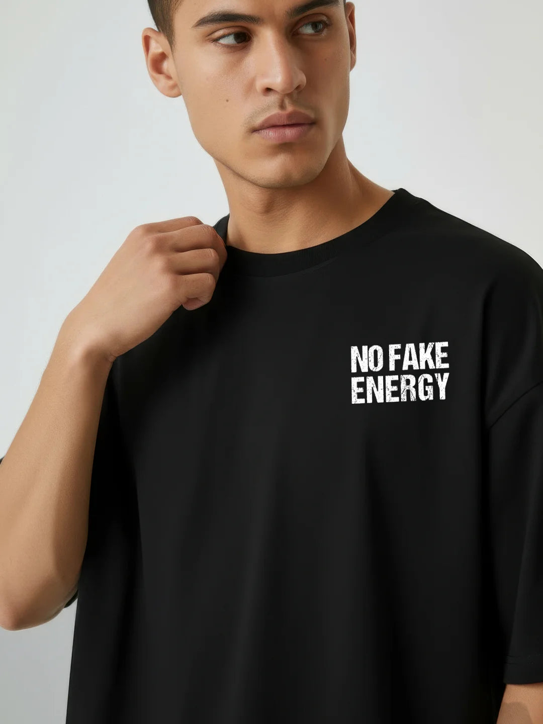 Don't Go Broke Trying To Look Rich Mens Oversized T-Shirt