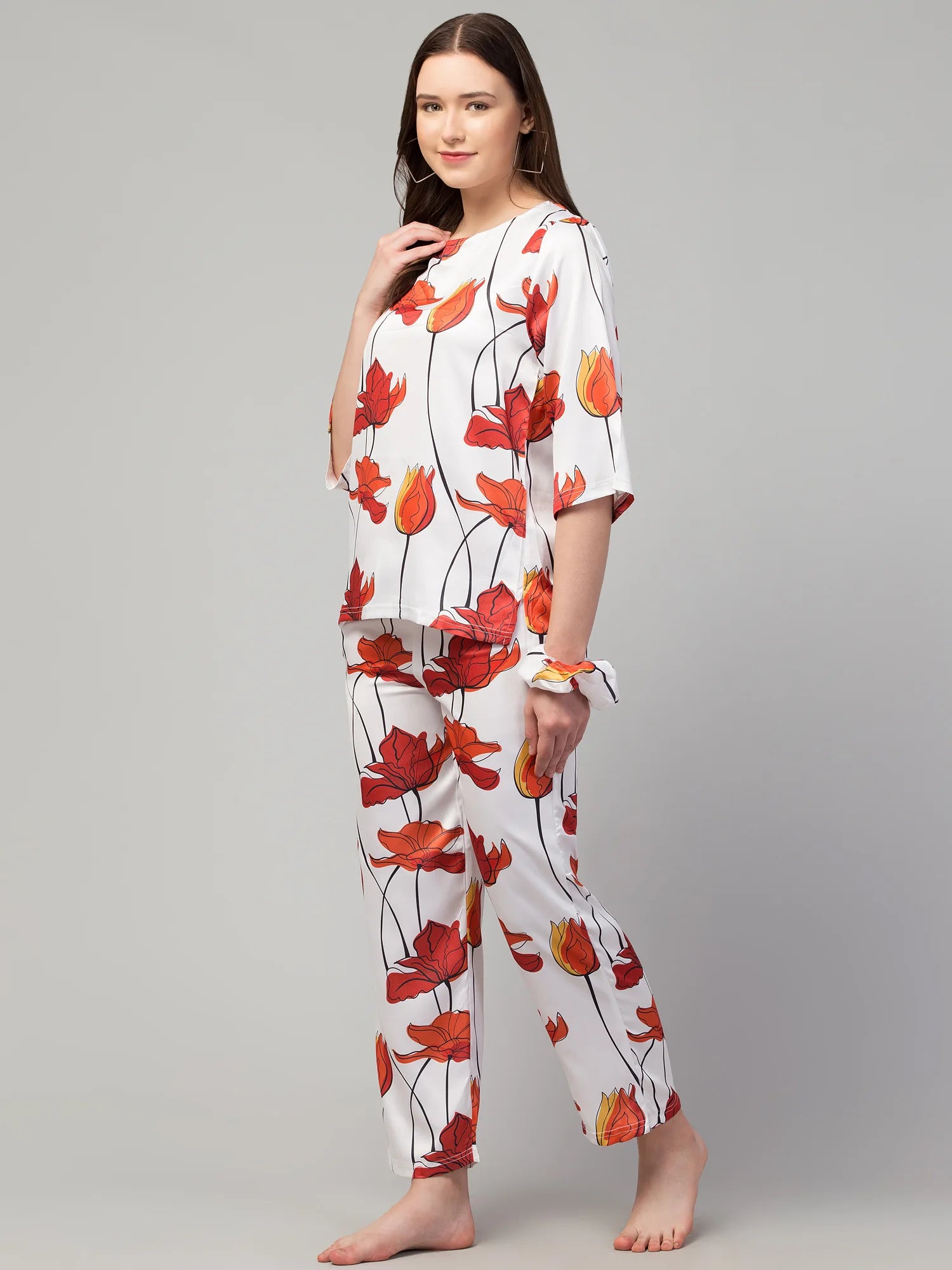 Floral Cascade Nightwear Set