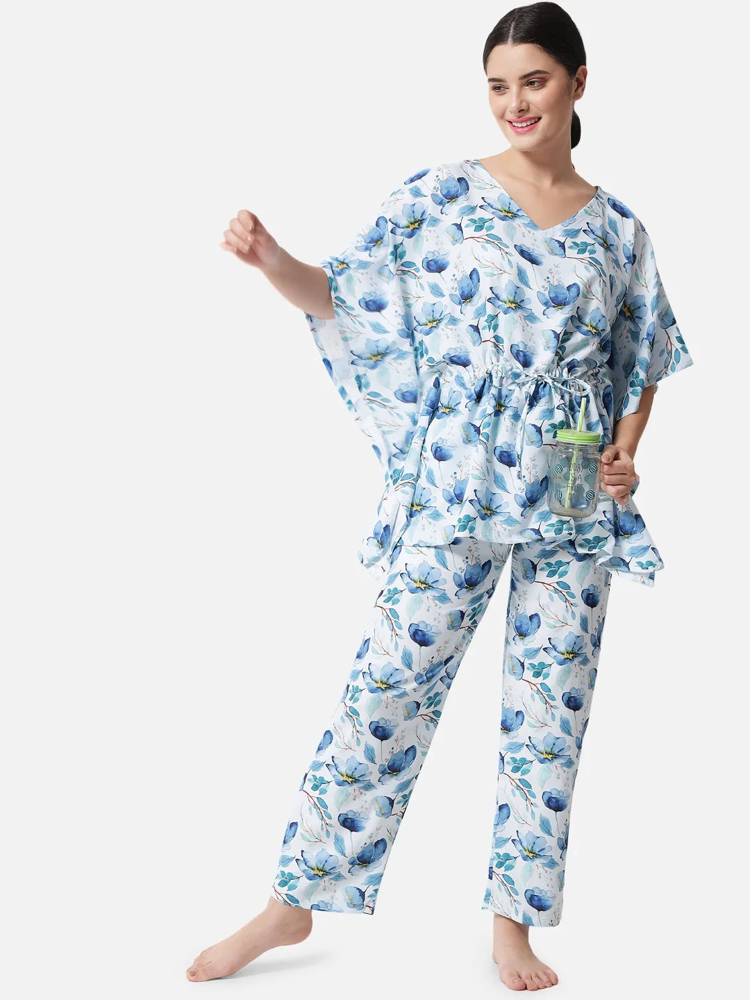 Floral Dreams Kaftan Set