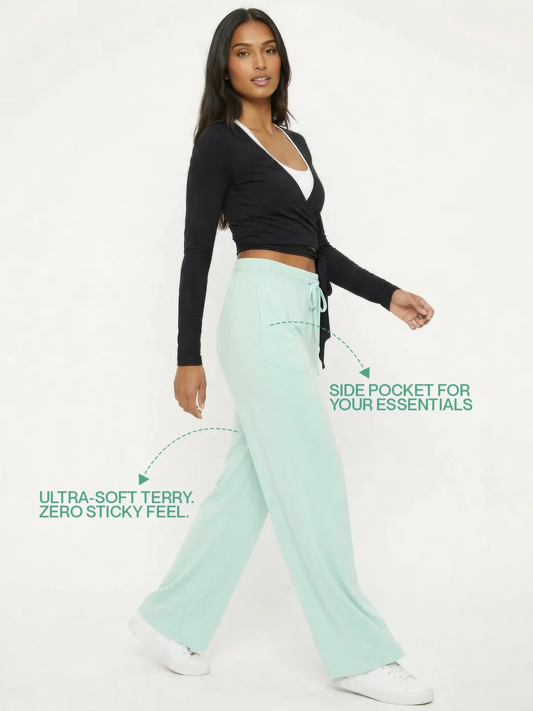 Morning Mint Flared PJ Pants