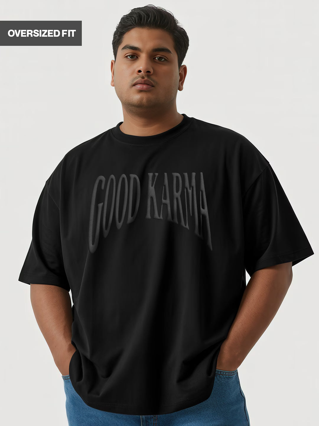 Good Karma Men's Oversized T-Shirt