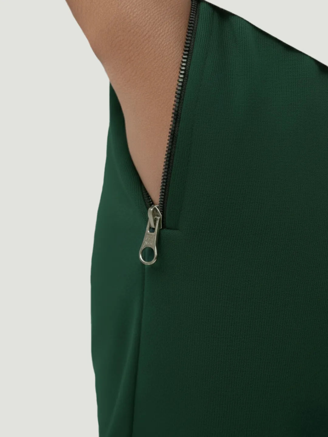 Womens Forest Green Cargo Joggers w/ 4 Pockets