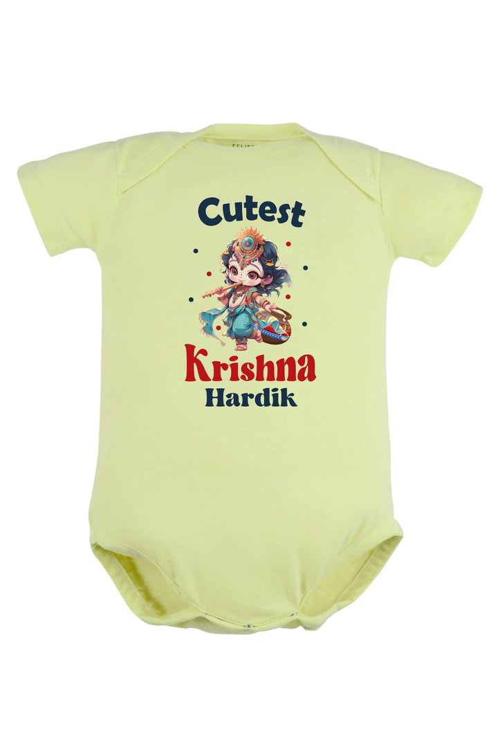 Cutest Krishna Baby Romper | Onesies w/ Custom Name