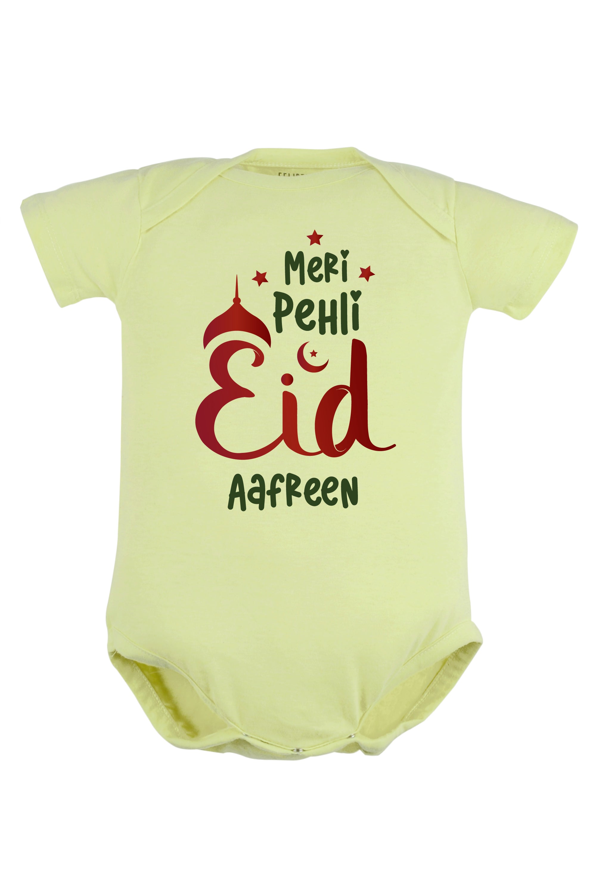 Meri Pehli Eid Baby Romper | Onesies w/ Custom Name