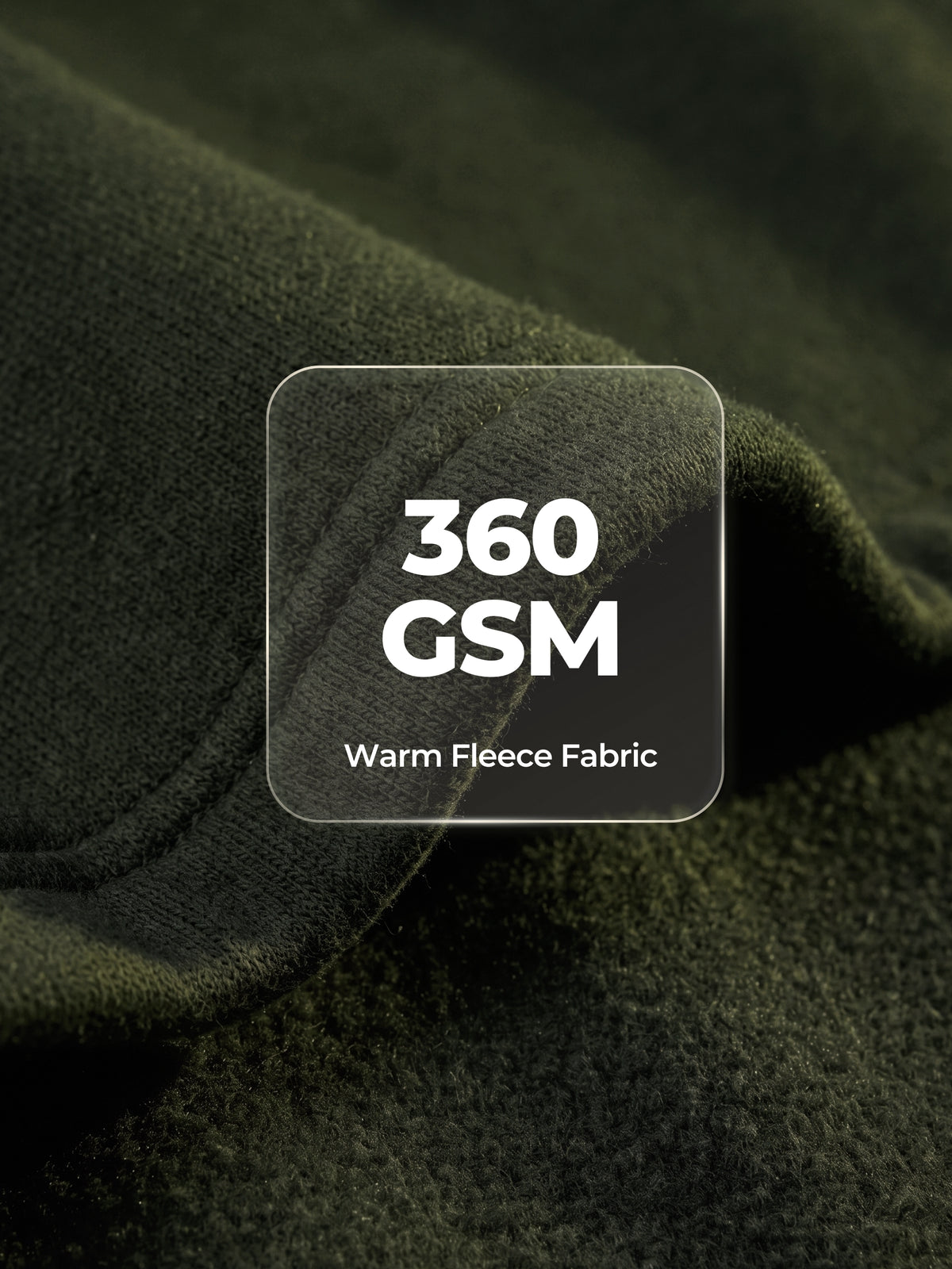 Green Fleece Joggers