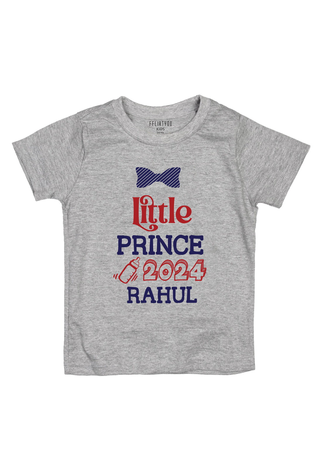Little Prince 2024 Kids T Shirt w/ Custom Name