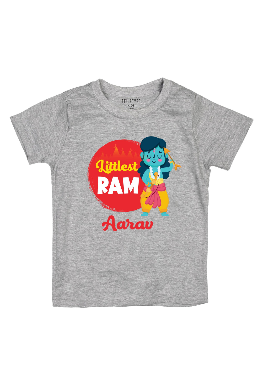 Littlest Ram Kids T Shirt w/ Custom Name