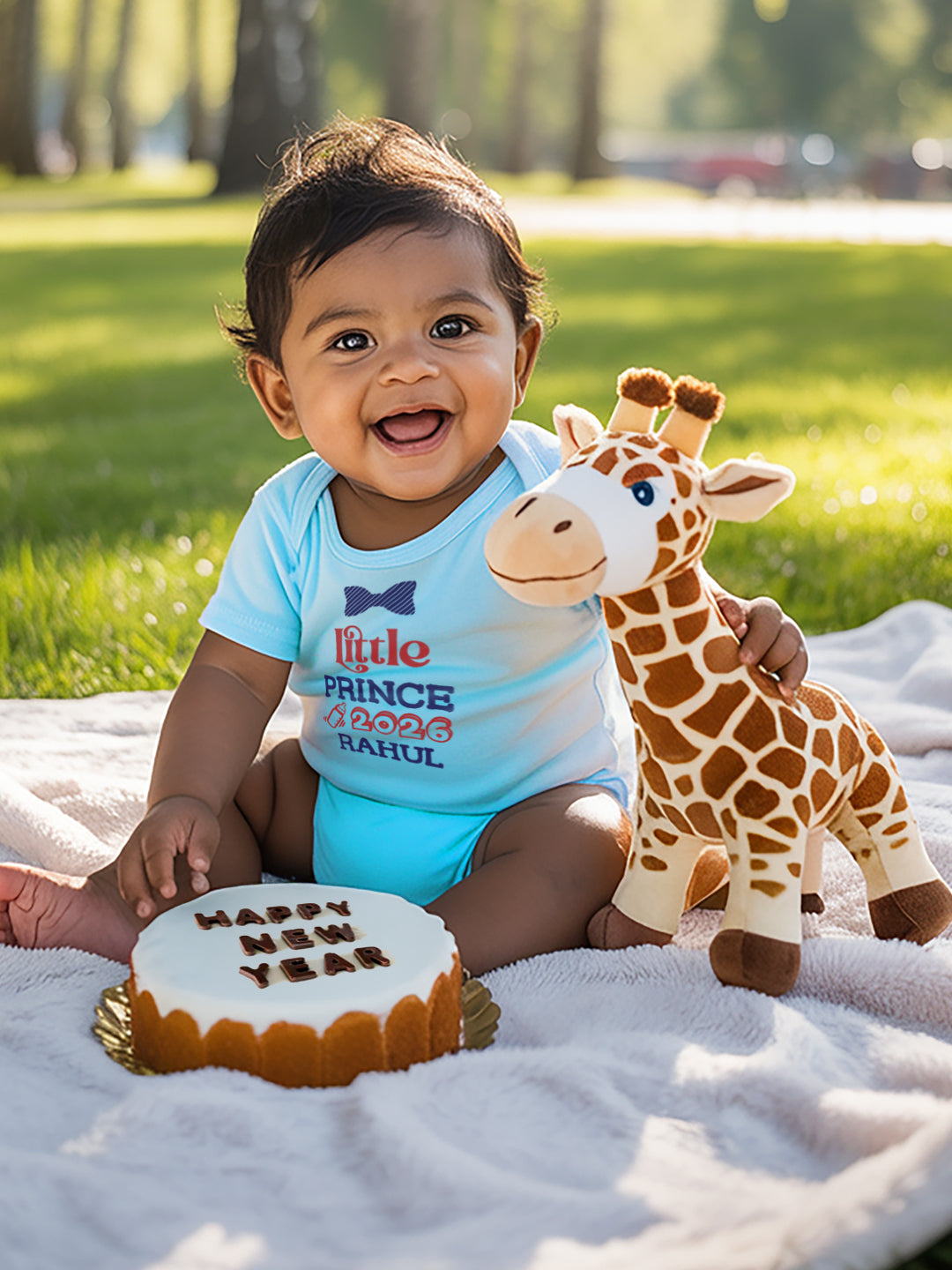 Little Prince 2026 Baby Romper | Onesies w/ Custom Name