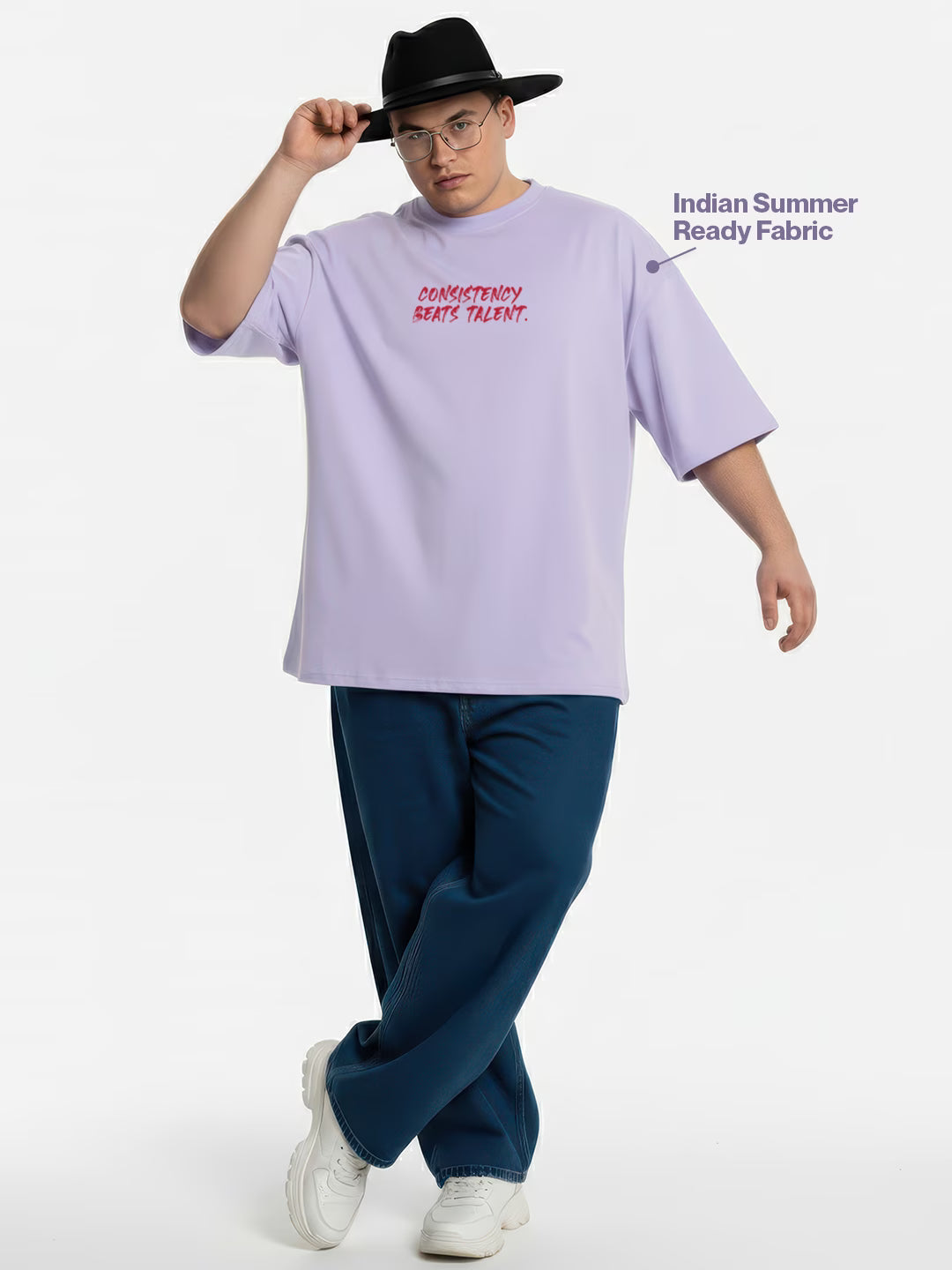 Hard Doesn't Mean Impossible Men's Oversized T-Shirt