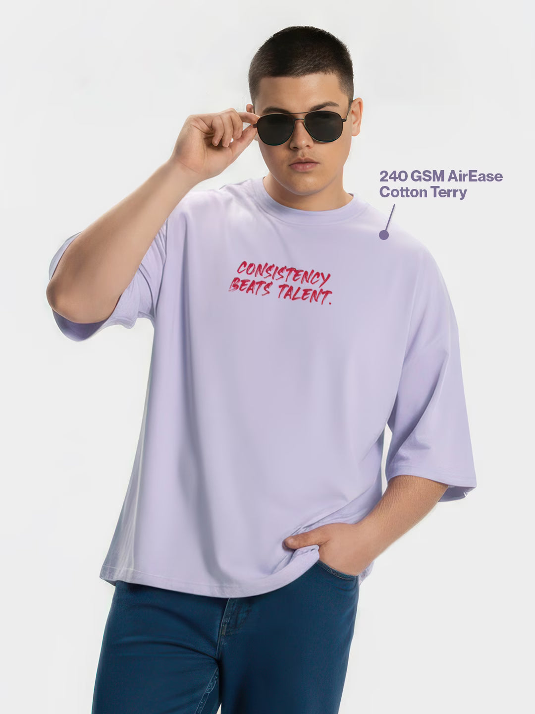 Hard Doesn't Mean Impossible Men's Oversized T-Shirt