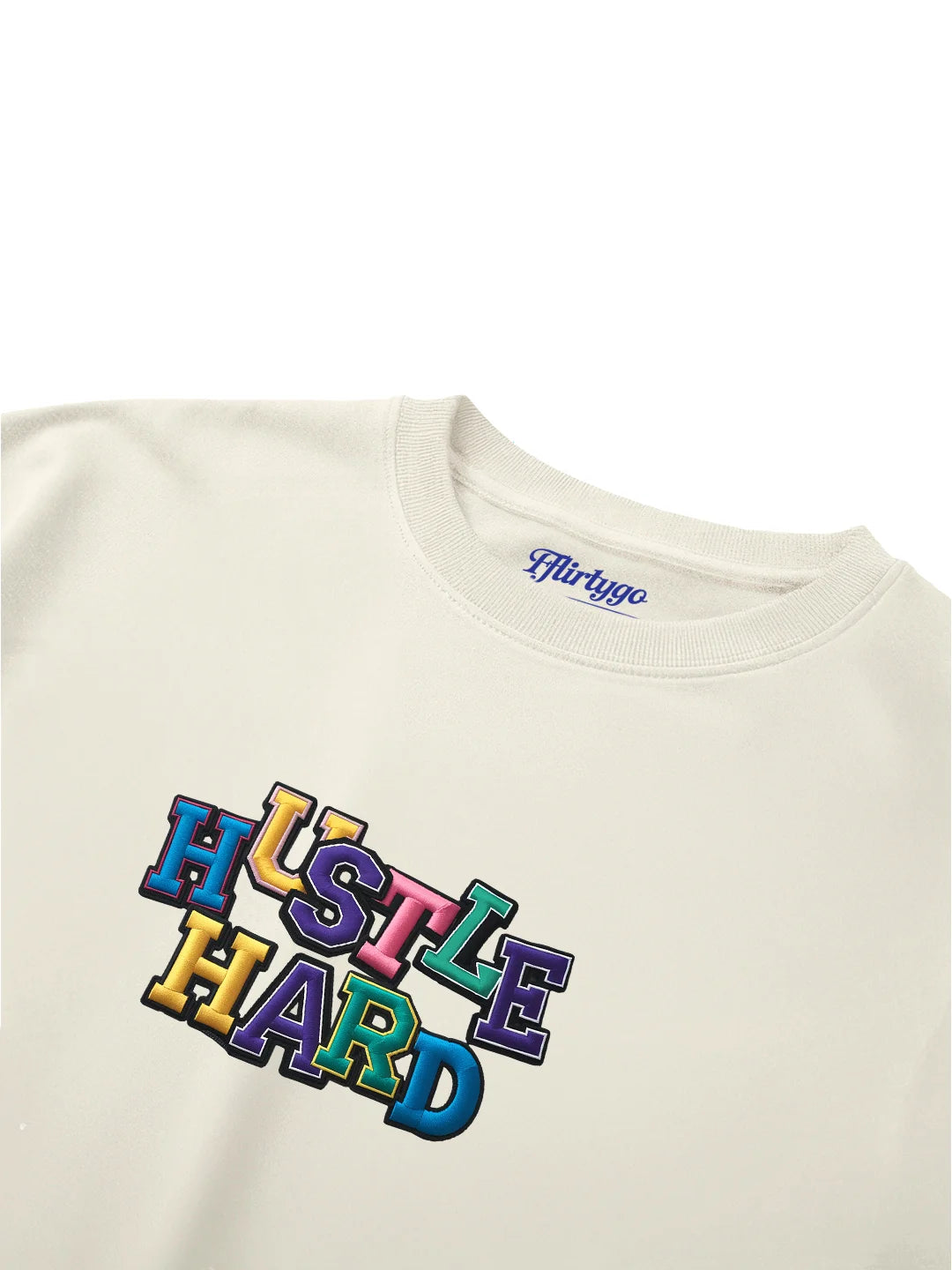 Hustle Hard $$$ Mens Oversized T-Shirt