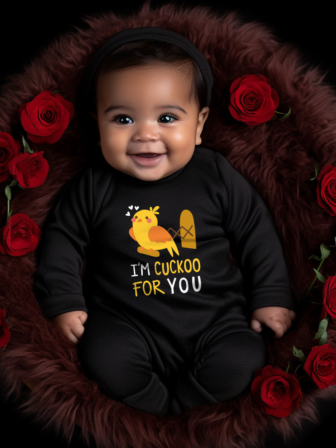 I'm Cuckoo For You Baby Romper | Onesies
