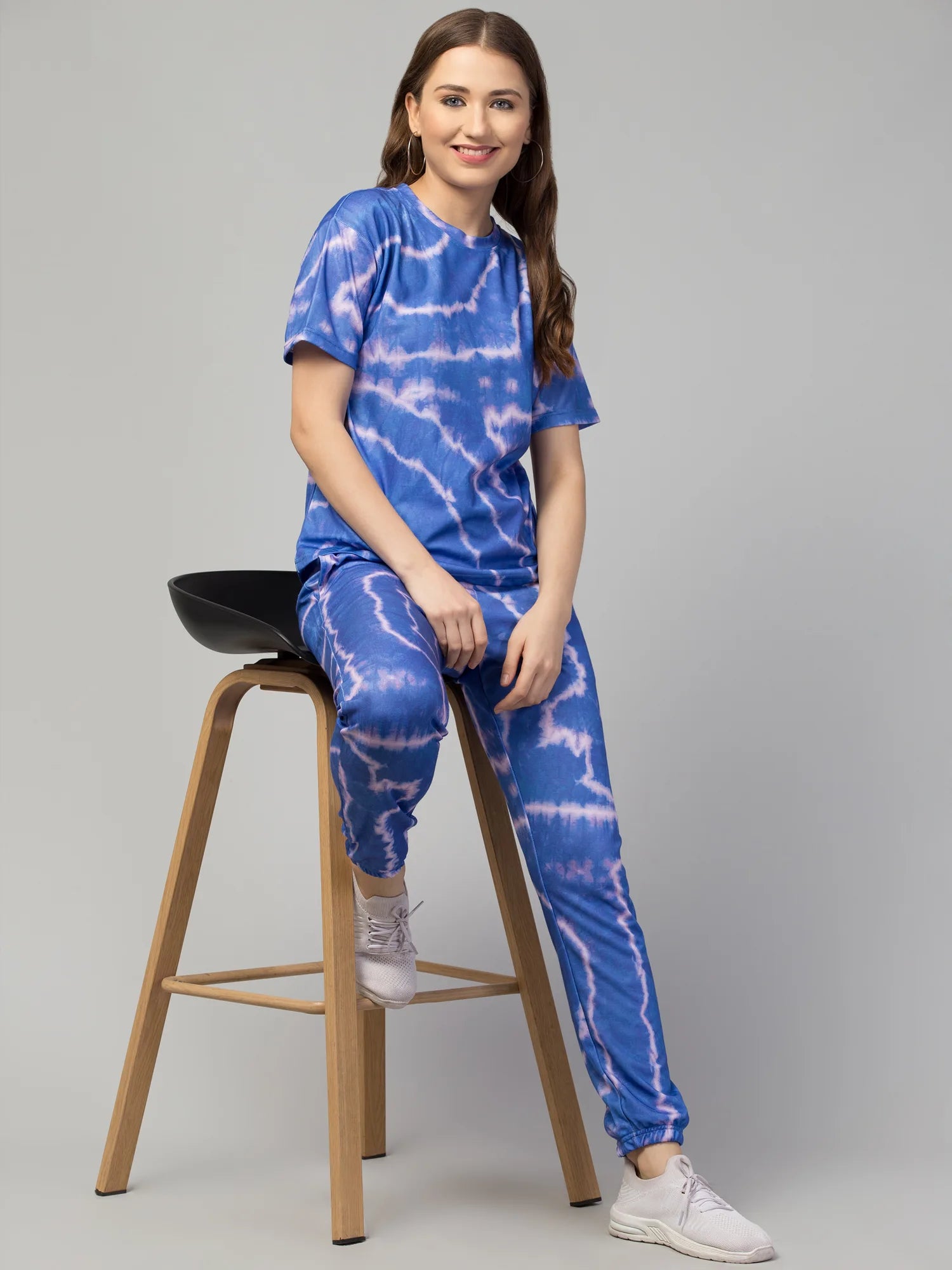 Indigo Pink Swirl Coord Set