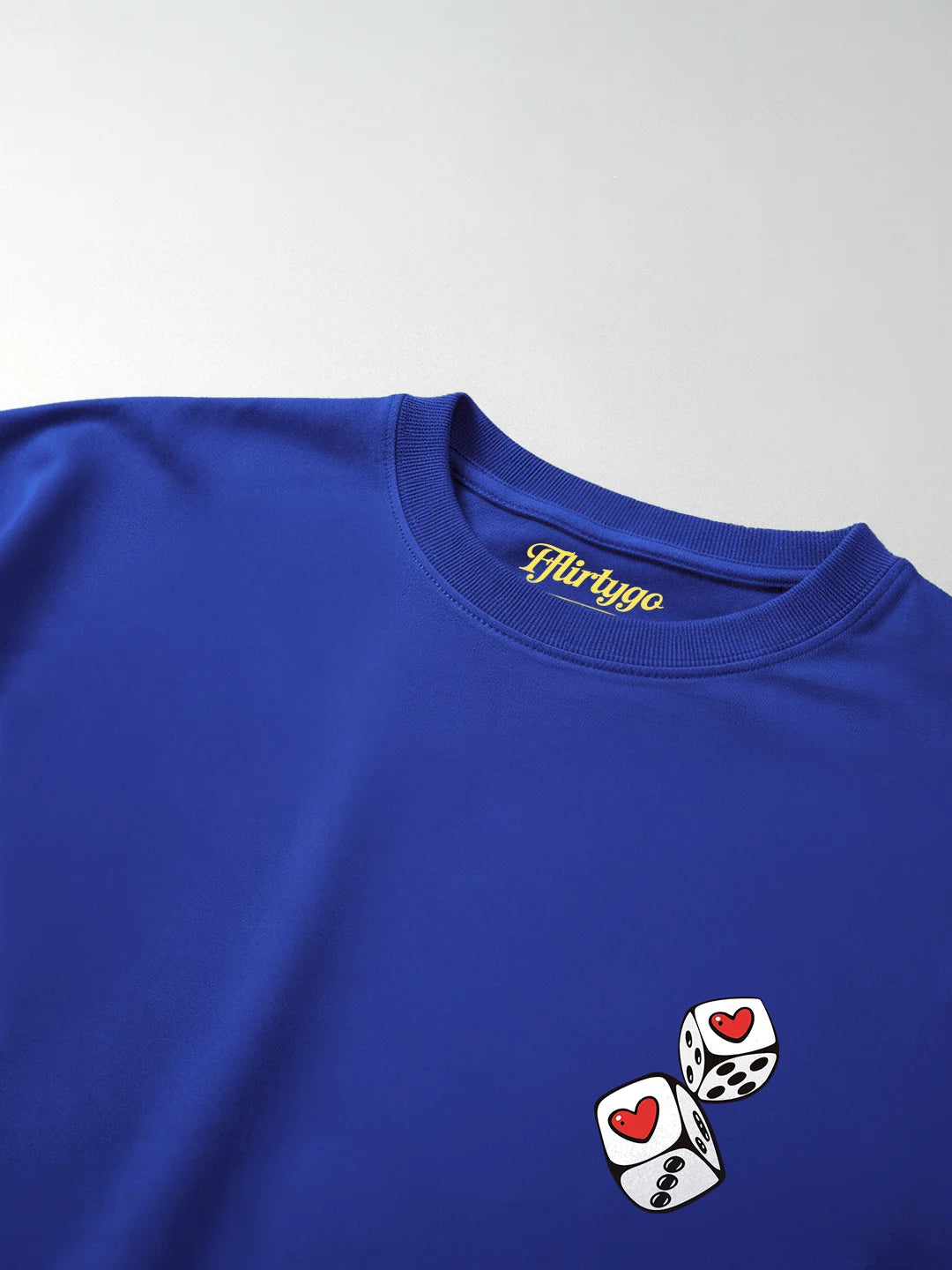 King Of Hearts Mens Oversized T-Shirt