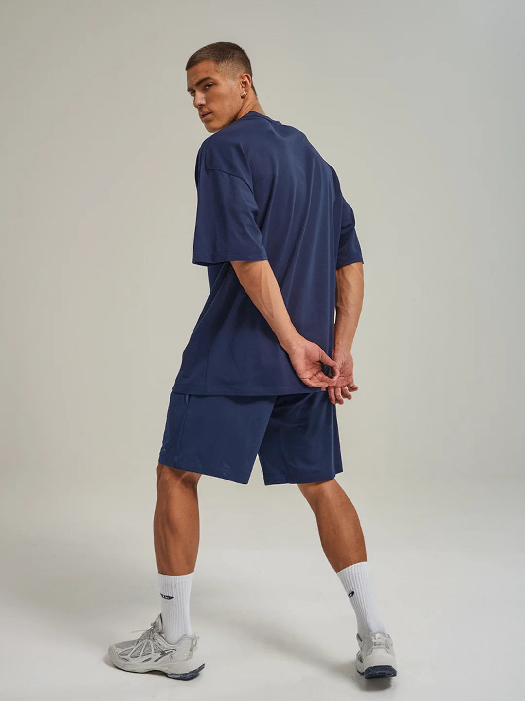 Brooklyn Cotton Mens T Shirt and Shorts Combo Set
