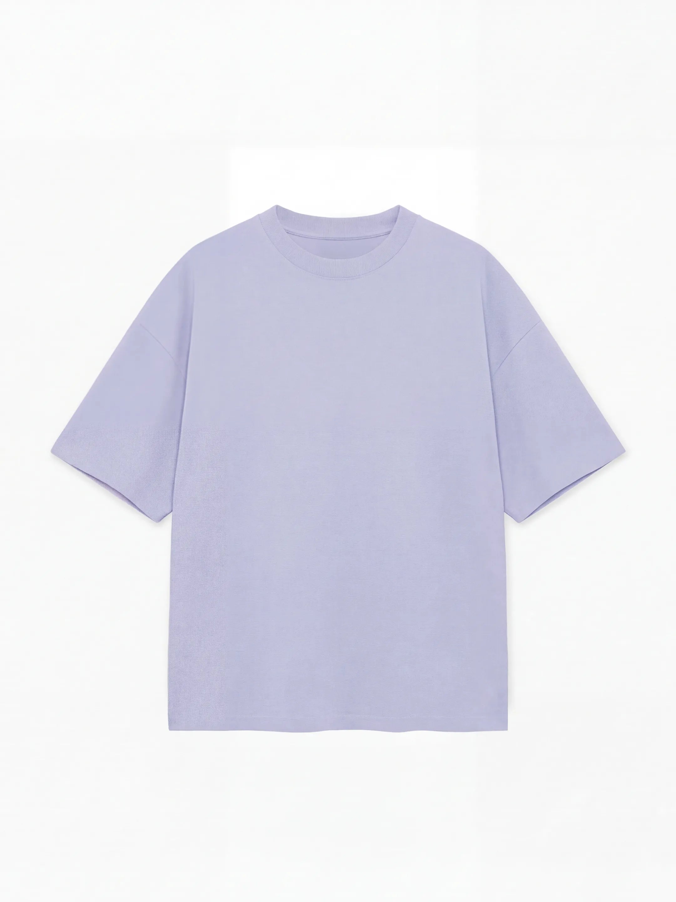 Light Purple Men's Oversized T-Shirt