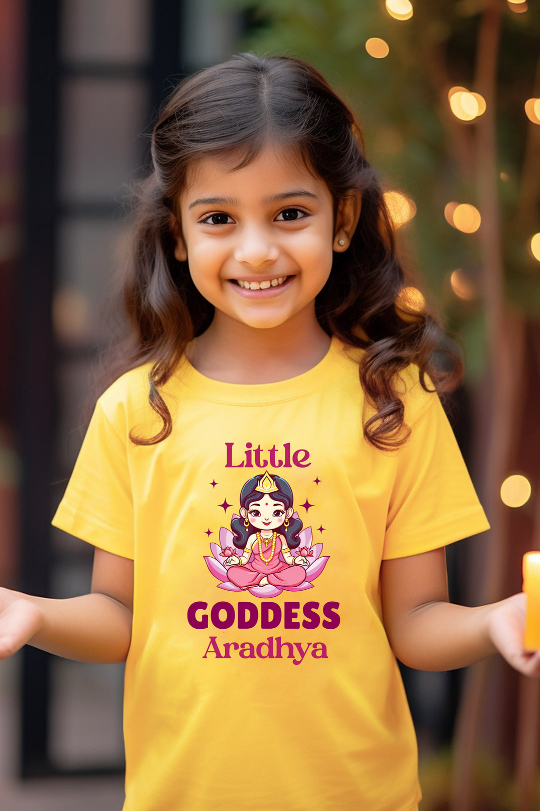 Little Goddess Kids T Shirt w/ Custom Name