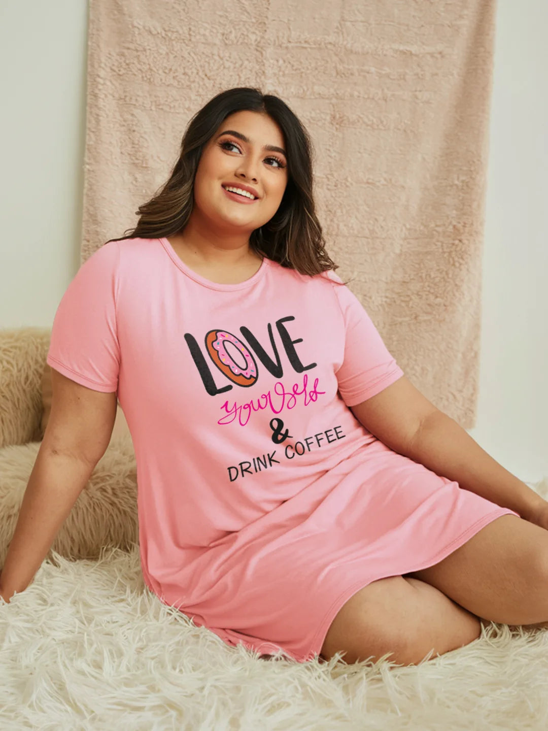 Love Your Self & Drink Coffee (Plus Size)