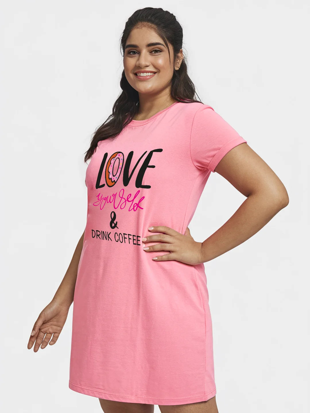 Love Your Self & Drink Coffee (Plus Size)