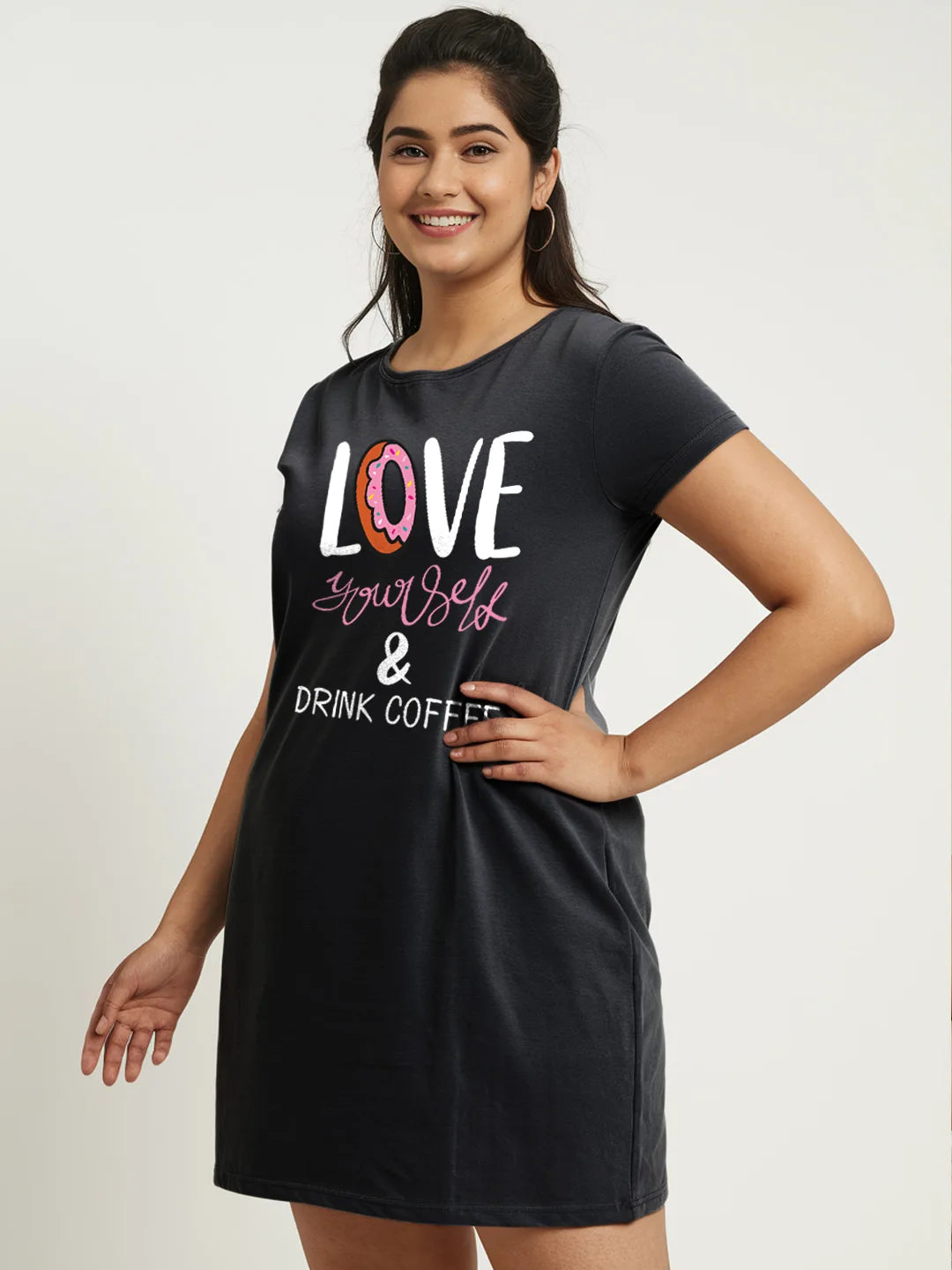 Love Your Self & Drink Coffee (Plus Size)