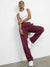 Marron Straight-Fit Joggers