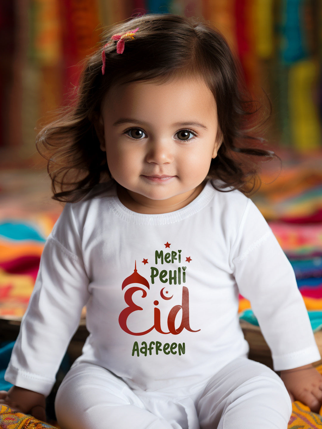 Meri Pehli Eid Baby Romper | Onesies w/ Custom Name