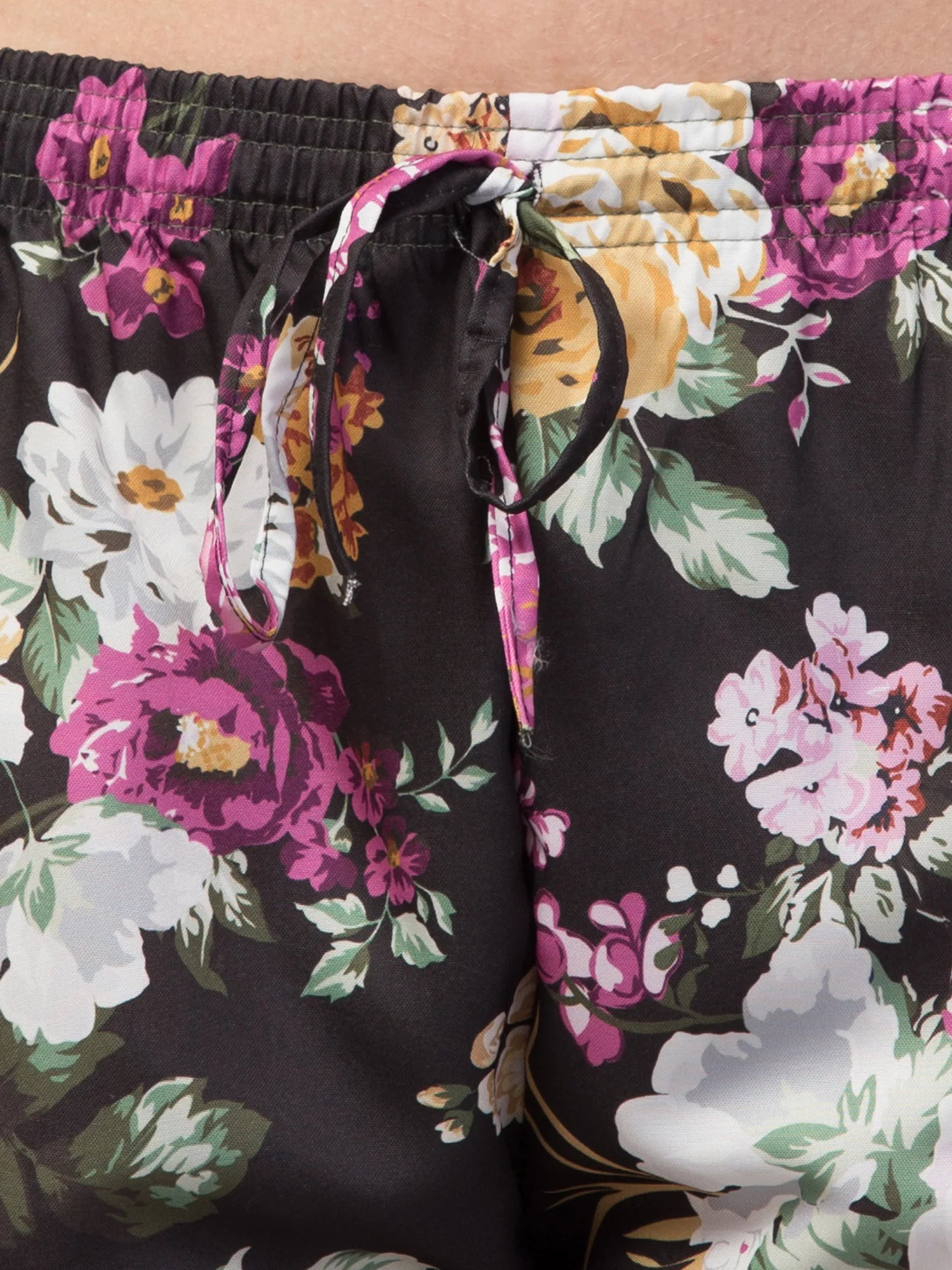 Midnight Blossom Kaftan Set