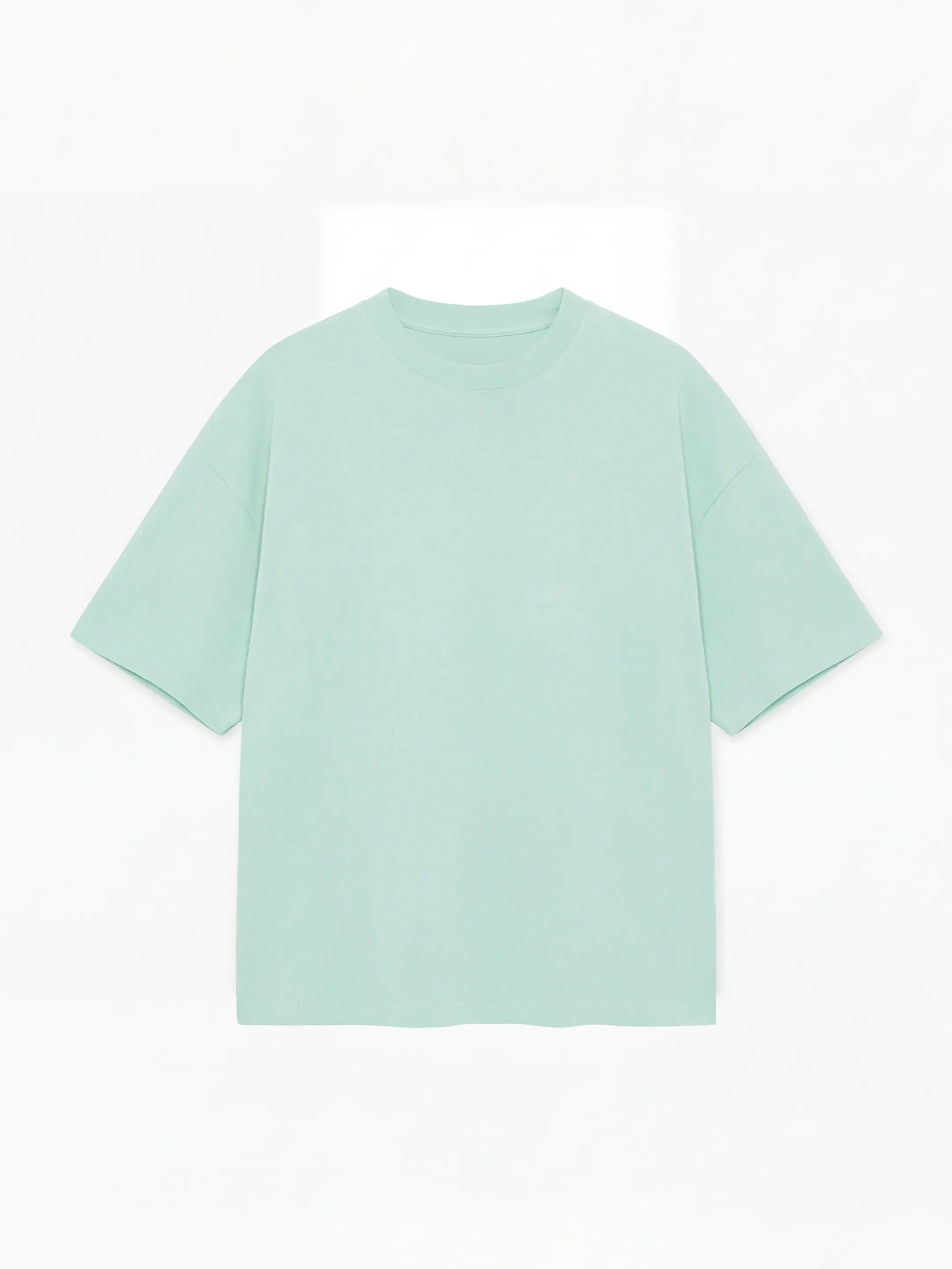 Mint Green Men's Oversized T-Shirt
