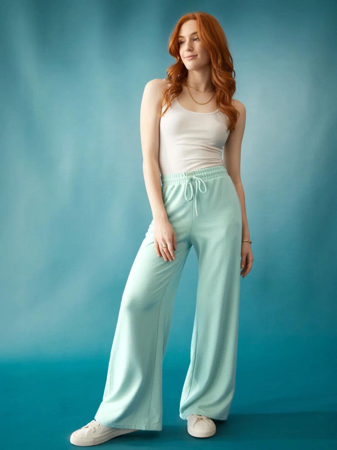 Morning Mint Flared PJ Pants