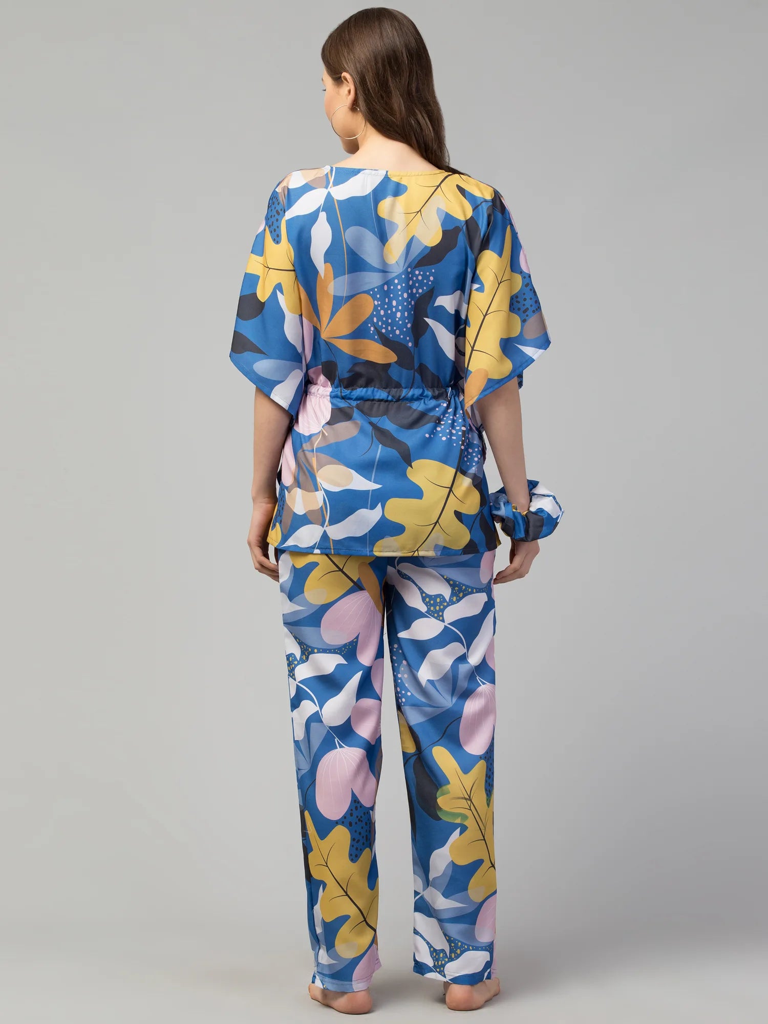 Modern Garden Kaftan Set