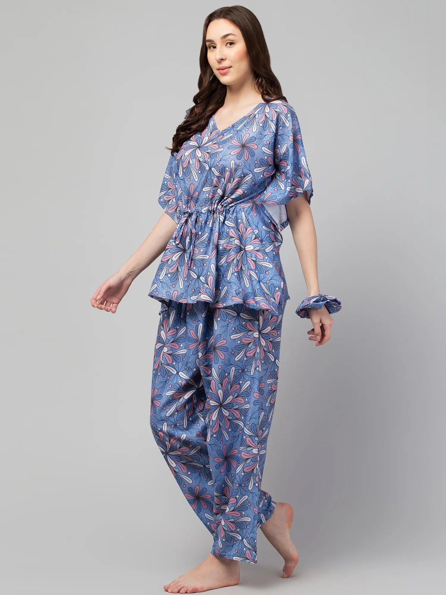Modular Mosaic Kaftan Set