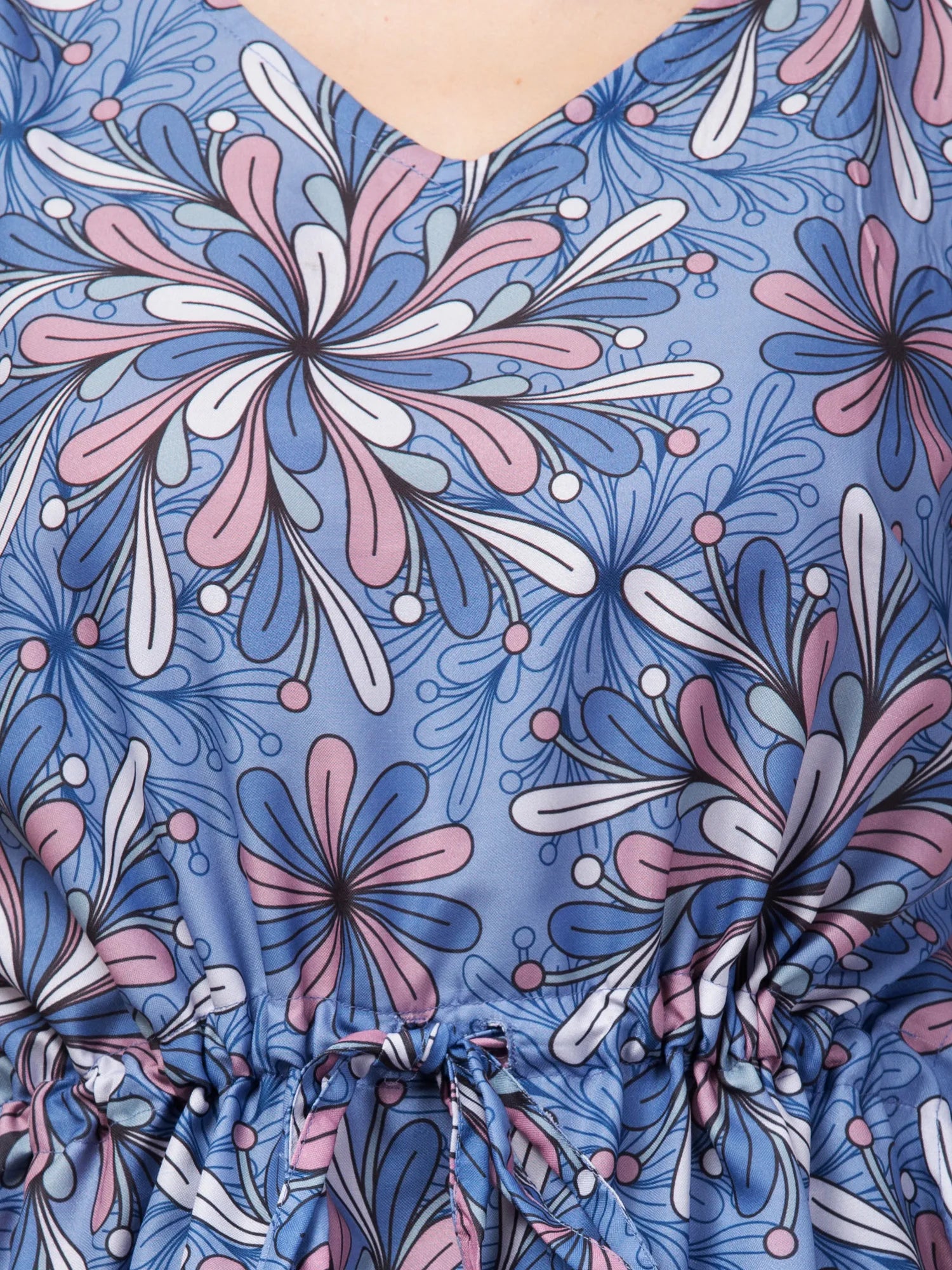 Modular Mosaic Kaftan Set