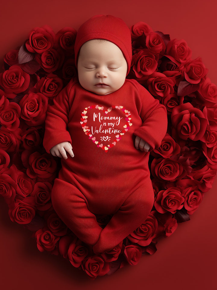 Mommy Is My Valentine Baby Romper | Onesies