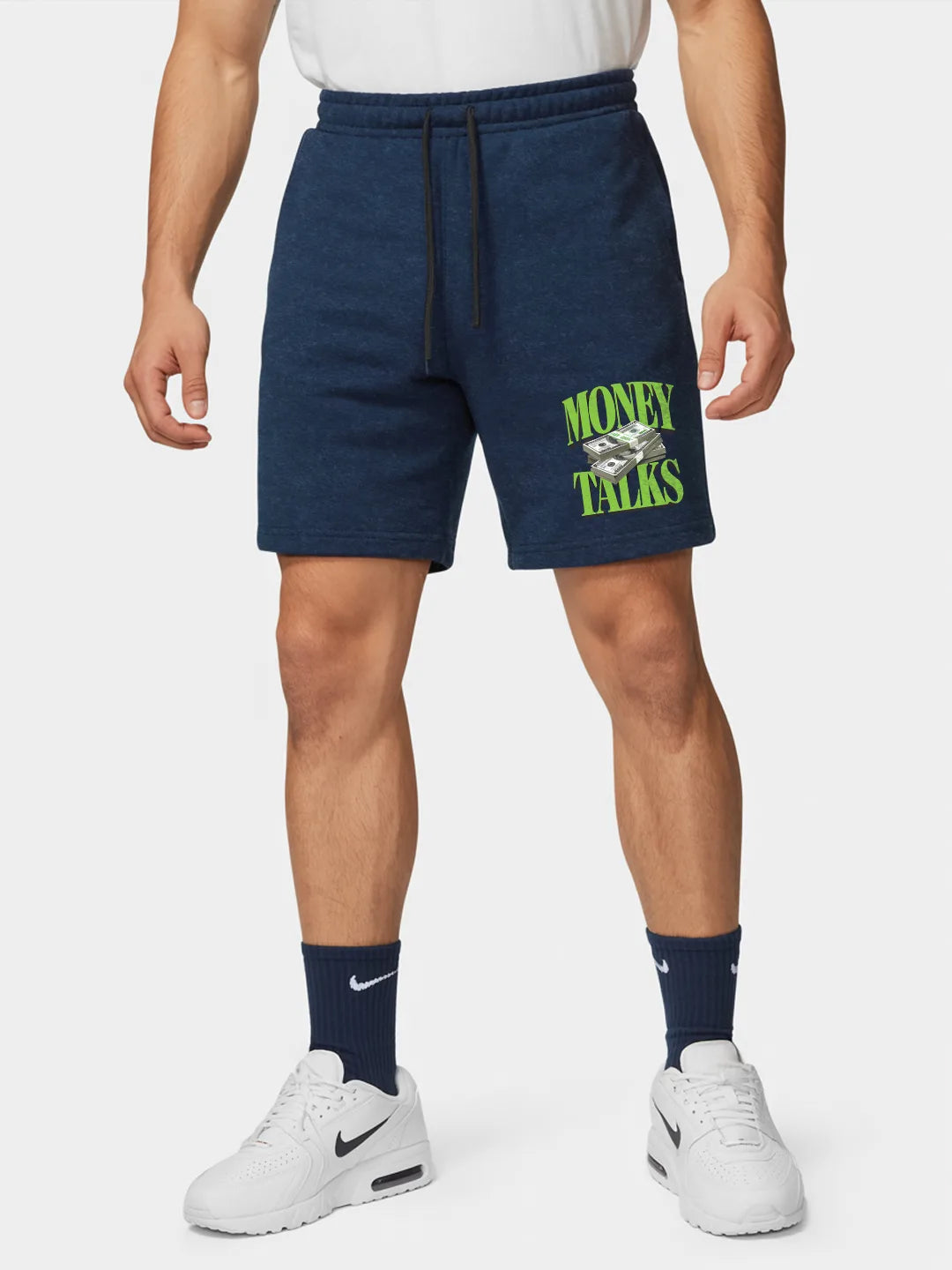 Money Talks Cotton Mens Shorts