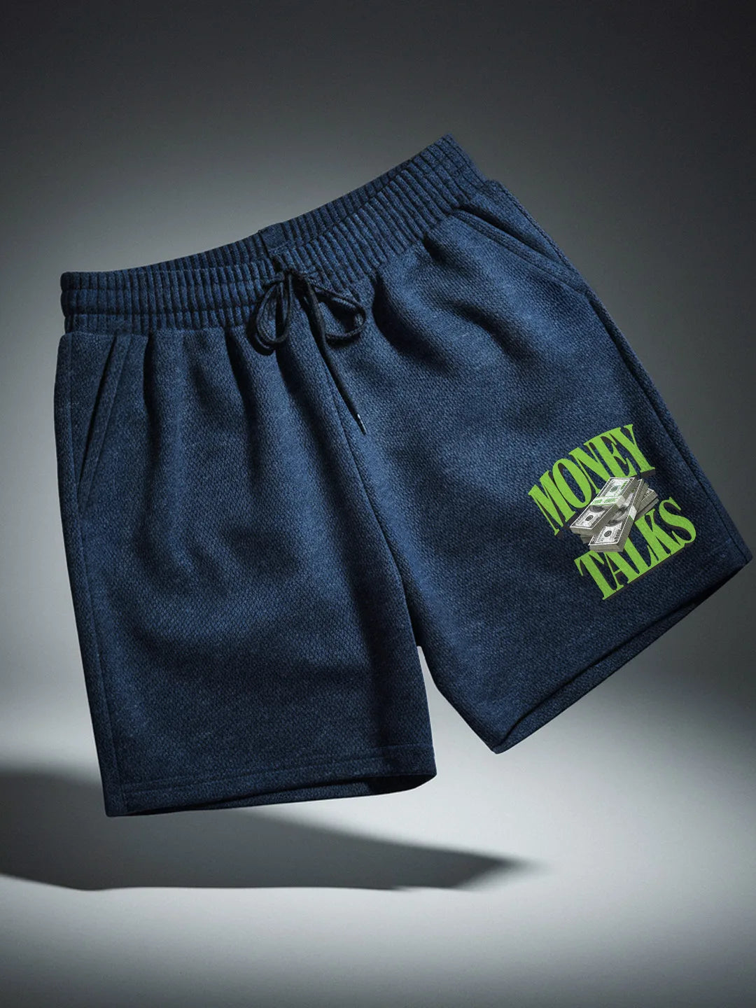 Money Talks Cotton Mens Shorts